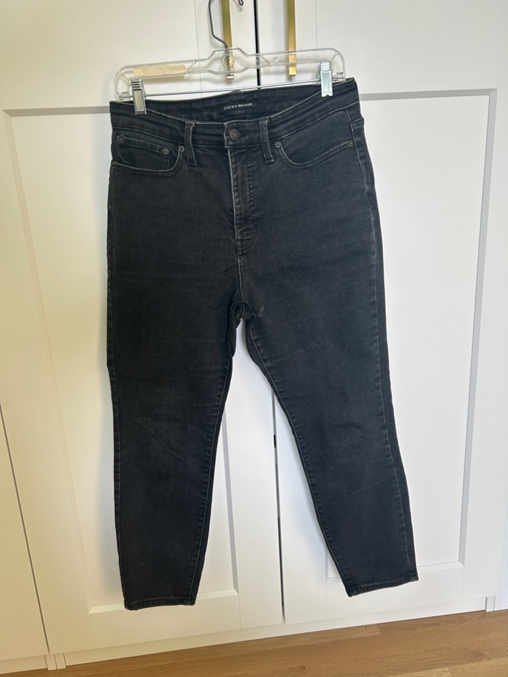 Lucky Black Women's High-Rise Jeans, high rise, skinny, curvy